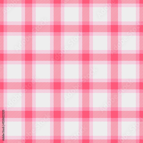 Gentleman vector background texture, printout check seamless textile. Mockup pattern fabric tartan plaid in white and light colors.