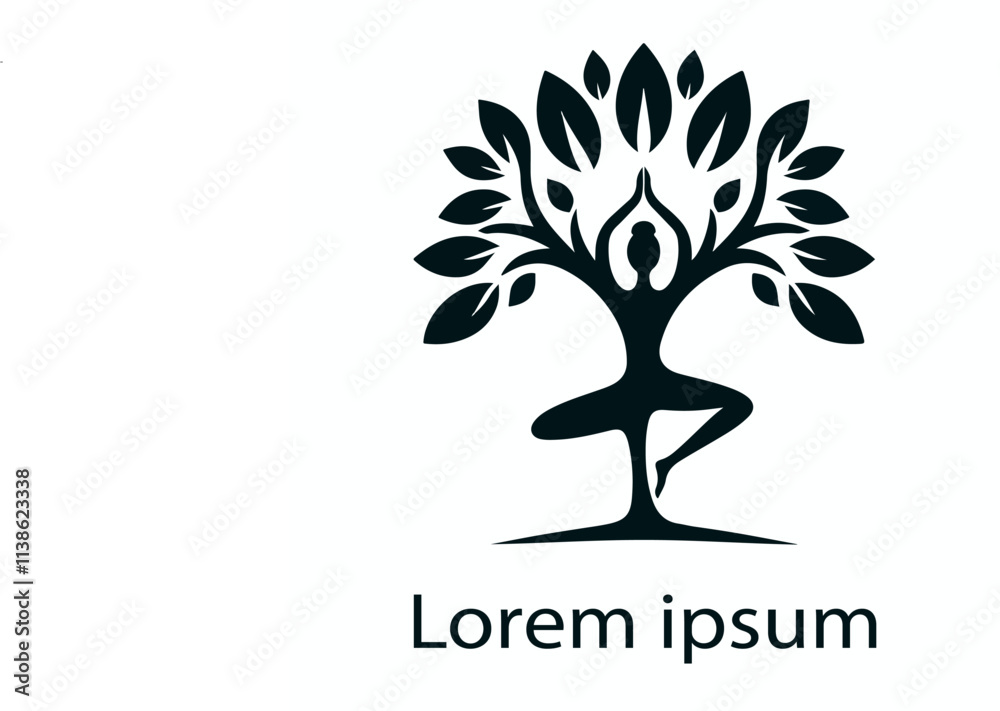 Obraz premium yoga tree