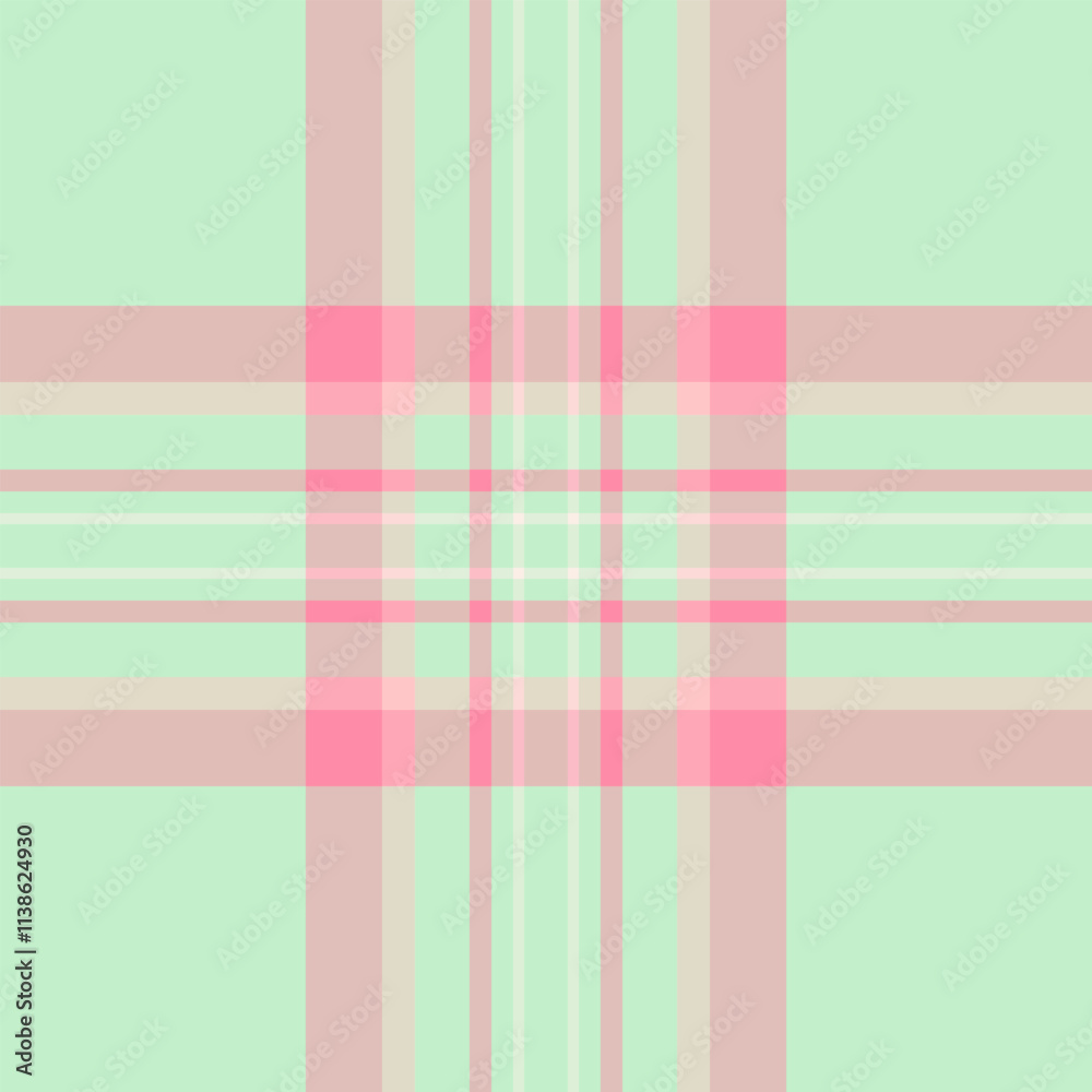 New fabric vector tartan, victorian check plaid texture. Size textile pattern seamless background in light and red colors.