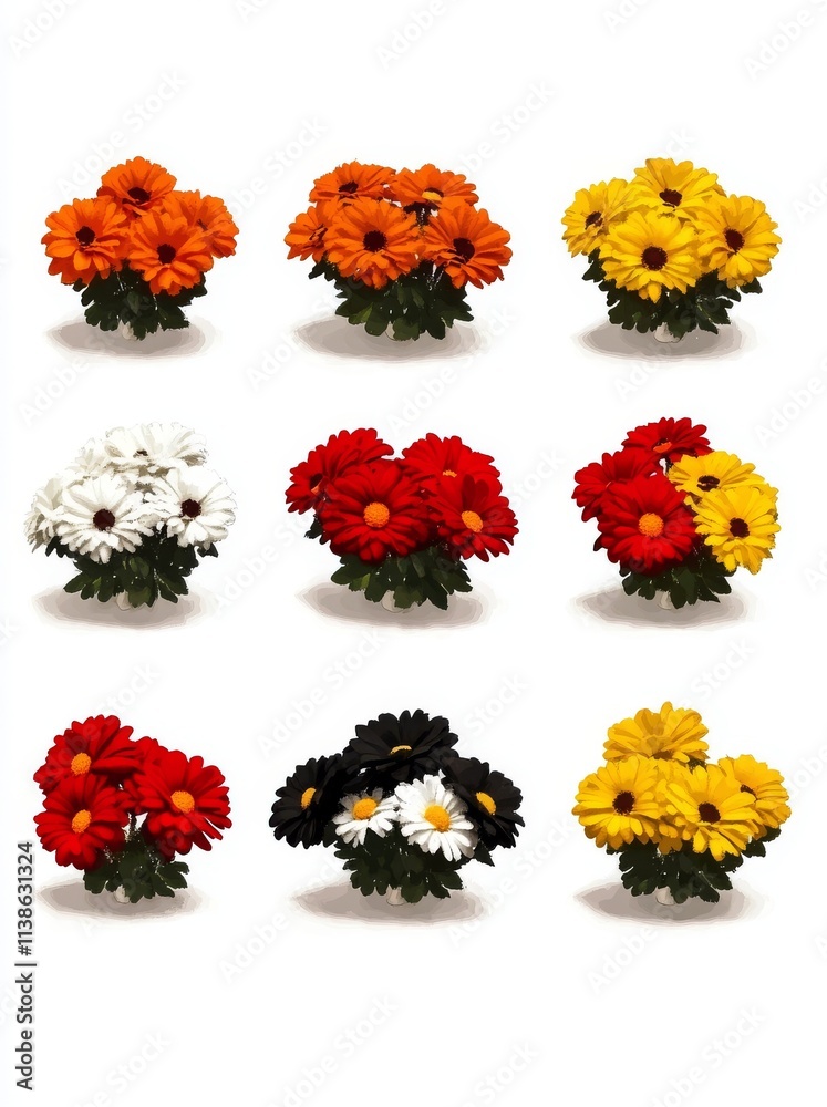 A delightful watercolor compilation of the birth month flowers: carnation, violet, daffodil, daisy, lily of the valley, rose, larkspur, gladiolus, aster, marigold, chrysanthemum, and holly. Each A delightful watercolor compilation of the birth month flowers: carnation, violet, daffodil, daisy, lily of the valley, rose, larkspur, gladiolus, aster, marigold, chrysanthemum, and holly. Each
