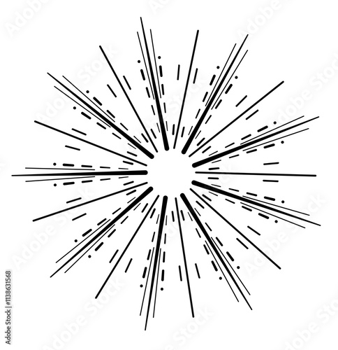 black and white background with stars