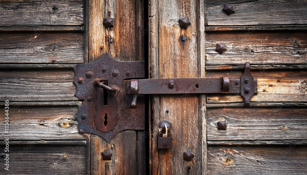 old wooden door old wooden door