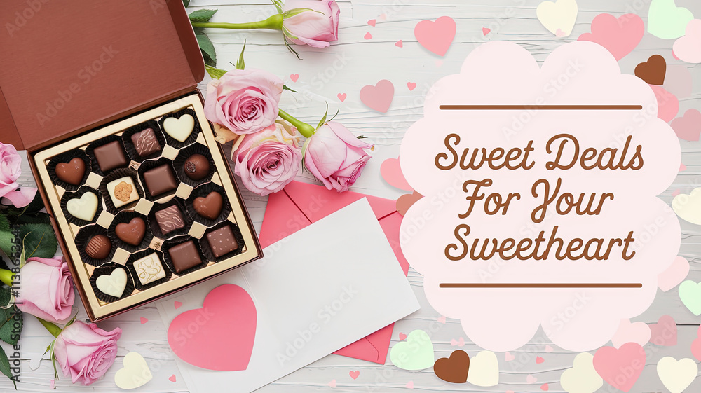 Sweet deals for your sweetheart with chocolates and roses Sweet deals for your sweetheart with chocolates and roses
