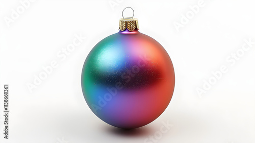 Colorful Christmas bauble