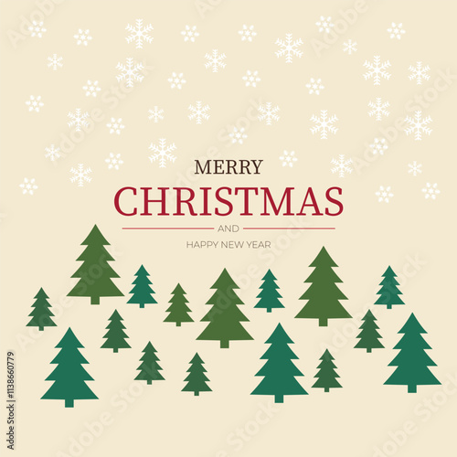 Merry Christmas social media post