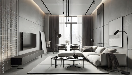 Modern Minimalist Haven with Scenic Mountain Views