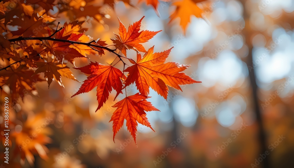 Autumn Leaves background depth of field wallpaper Autumn Leaves background depth of field wallpaper