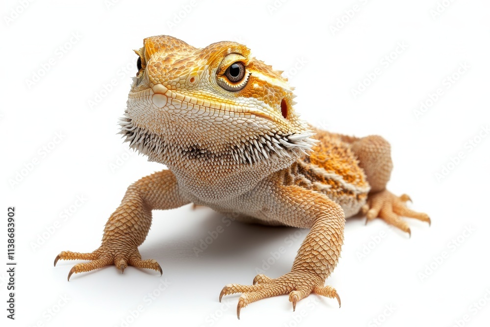 Fototapeta premium Close-up of a Bearded Dragon