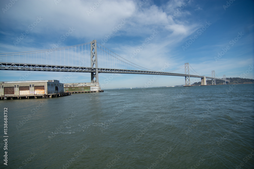 Fototapeta premium city bridge San Francisco