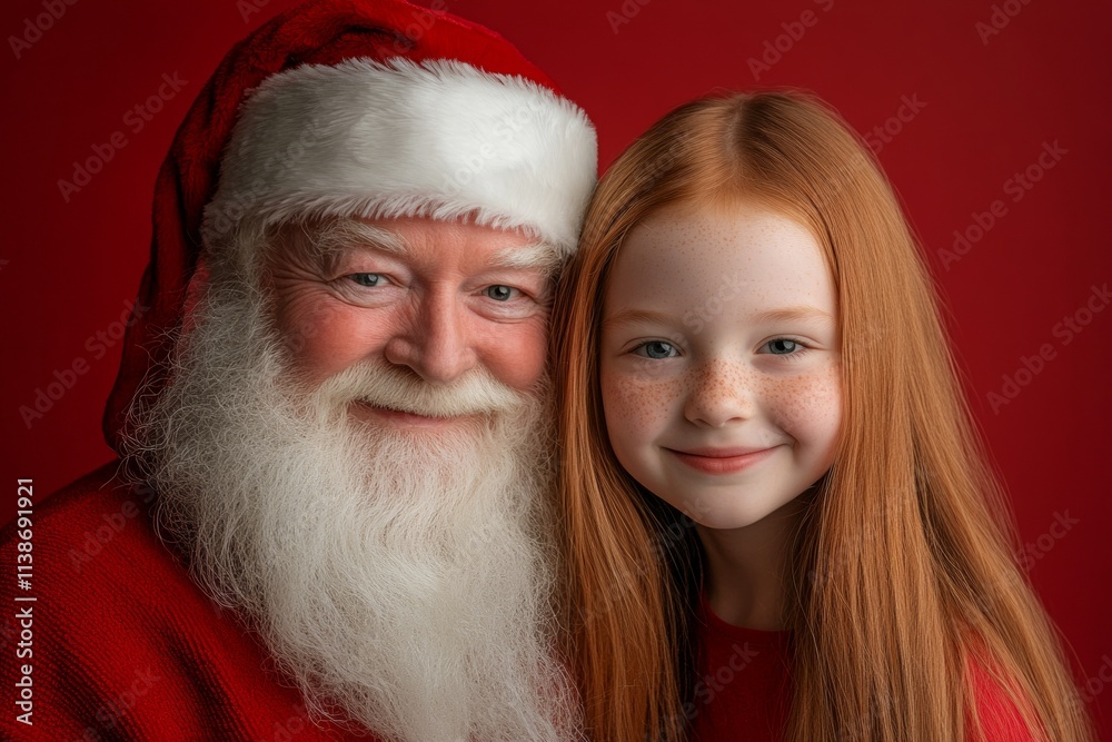 Isolated white child girl in christmas lap on red background. Lively xmas, pretty child girl! copy space. Kid cute photo. Santa chair christmas portrait. Red christmas cute portrait. Isolated white child girl in christmas lap on red background. Lively xmas, pretty child girl! copy space. Kid cute photo. Santa chair christmas portrait. Red christmas cute portrait.