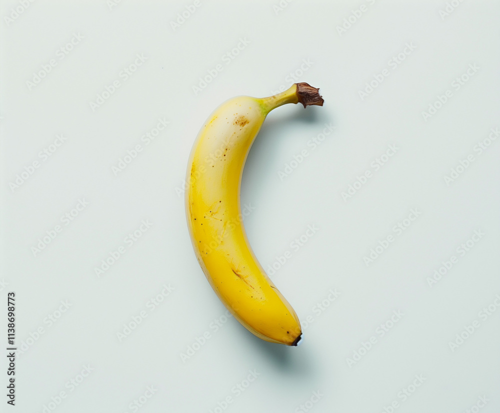 Yellow banana on plain isolated background
Yellow banana on plain isolated background