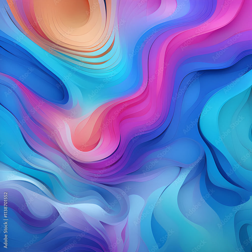 Liquid gradient mesh. Abstract wavy background. Color blend. Modern blurred texture. Liquid vibrant color flow. Template for posters, ad banners, brochures, flyers, covers, websites. 8k quality. gener Liquid gradient mesh. Abstract wavy background. Color blend. Modern blurred texture. Liquid vibrant color flow. Template for posters, ad banners, brochures, flyers, covers, websites. 8k quality. gener