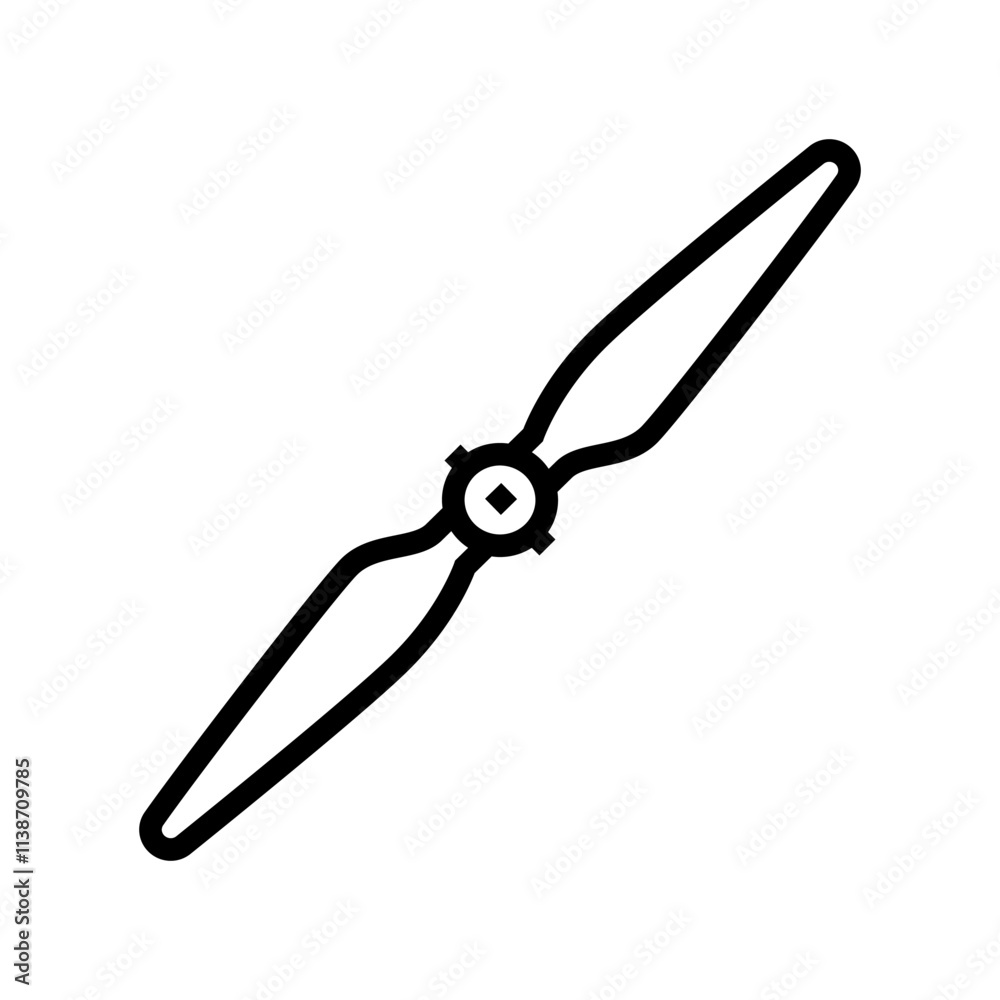 propeller unmanned aerial vehicle line icon vector. propeller unmanned aerial vehicle sign. isolated contour symbol black illustration propeller unmanned aerial vehicle line icon vector. propeller unmanned aerial vehicle sign. isolated contour symbol black illustration