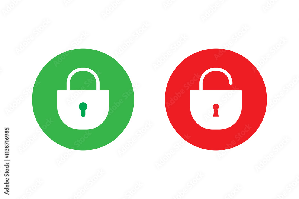 Padlock, lock or locked icon for social media, mobile application, password, UI template. website Padlock, lock or locked icon for social media, mobile application, password, UI template. website