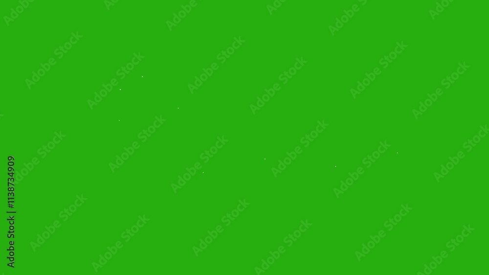 Bursts And Sparks Animation of line shape, white cartoon trails against green background. Bursts And Sparks Animation of line shape, white cartoon trails against green background.