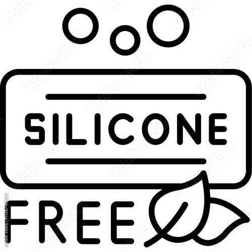 Silicone Free Icon