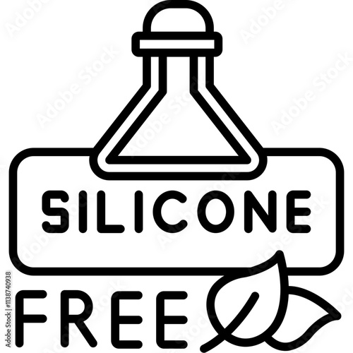 Silicone Free Icon