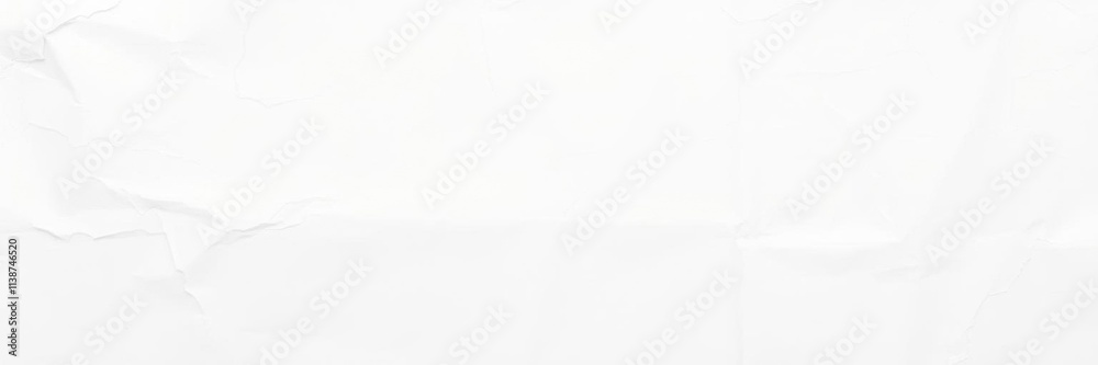 Crumpled white paper with soft shadows, perfect for background or texture, backdrop, empty, rough Crumpled white paper with soft shadows, perfect for background or texture, backdrop, empty, rough