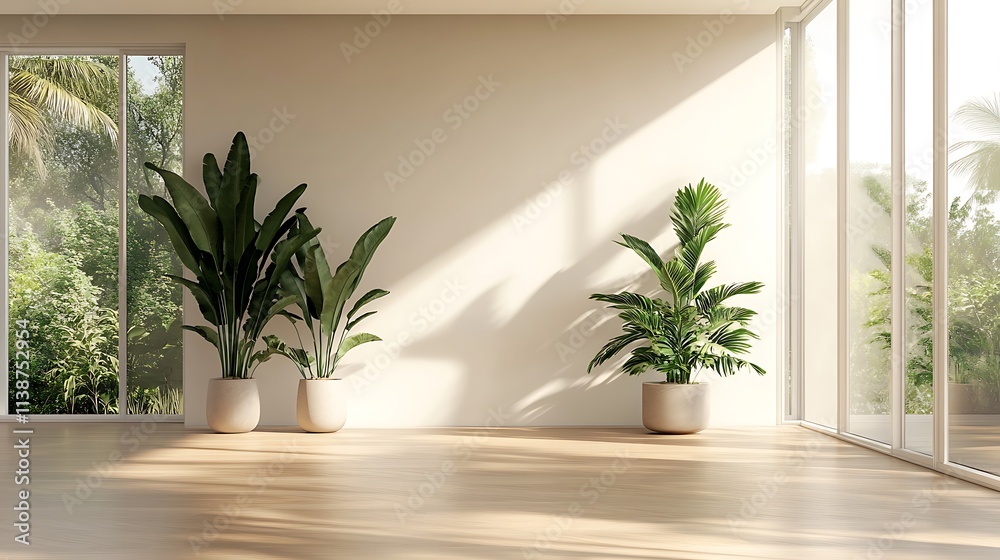 Beautiful Modern Living room Interior with furniture's ,mockup frame , posters, wall -3d Rendering Beautiful Modern Living room Interior with furniture's ,mockup frame , posters, wall -3d Rendering