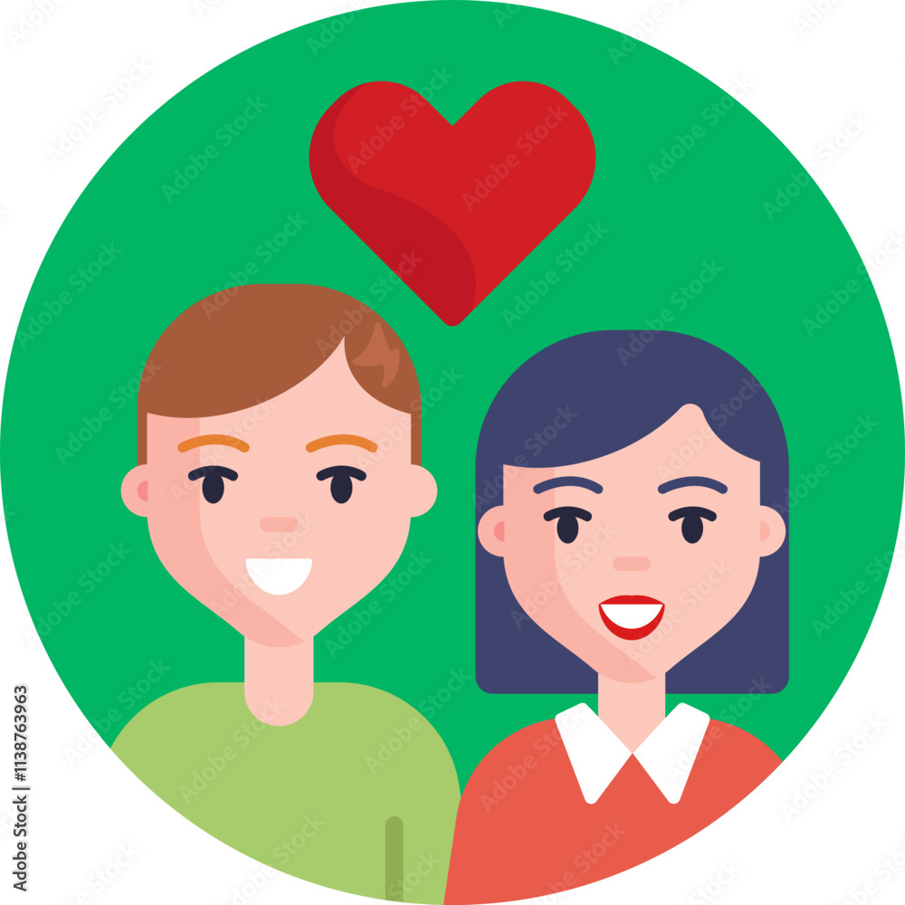 This icon features two figures, symbolizing love and togetherness, locked in a gentle embrace. This icon features two figures, symbolizing love and togetherness, locked in a gentle embrace.