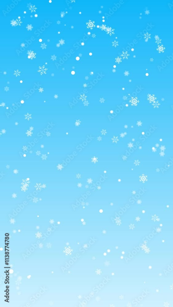 christmas blue winter snowfall motion background with snowflakes falling, christmas and new year holiday vertical social media design element christmas blue winter snowfall motion background with snowflakes falling, christmas and new year holiday vertical social media design element