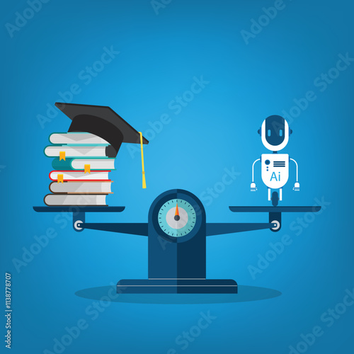 Education and artificial intelligence on scales.	