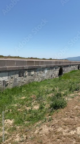 Wallpaper Mural Kirkgoz Bridge, located in the city of Bolvadin in Turkey, was built during the Byzantine period. It is one of the oldest and longest historical bridges in Turkey. Torontodigital.ca