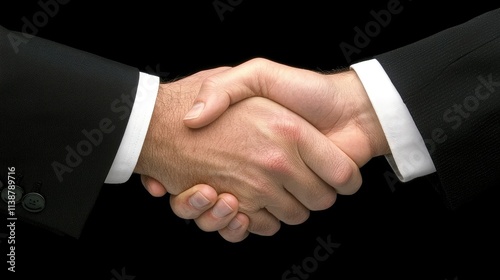 Business deal signing office digital image professional setting close-up collaboration concept