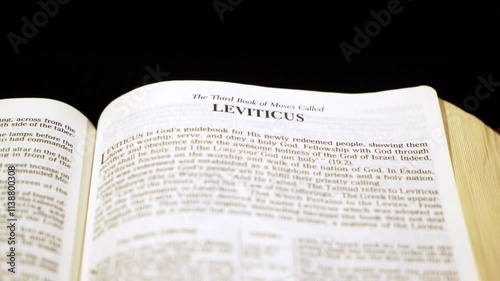 Holy Bible Leviticus