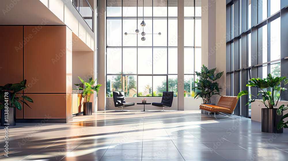 Obraz premium modern office interior