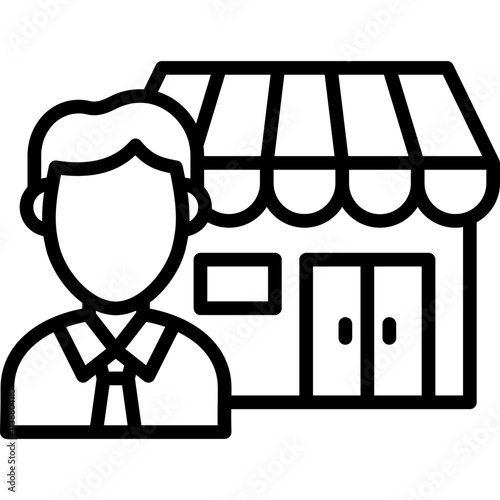 Shop Owner Icon