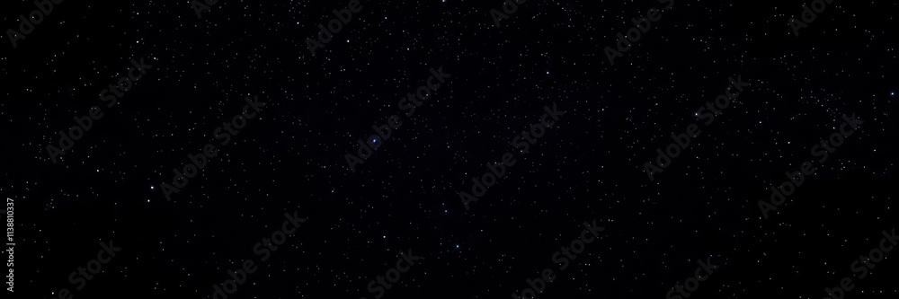 Starry night sky with twinkling stars on dark background, beauty, nighttime, astronomy Starry night sky with twinkling stars on dark background, beauty, nighttime, astronomy
