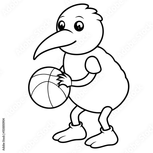 Kiwi Mascot Logos: Coffee Cup, Reading Glasses, Gaming, Painting, Boxing, Vector Clipart Designs, Kiwi mascot logos: coffee, reading, gaming, painting, boxing gloves, vector, clipart, cartoons.