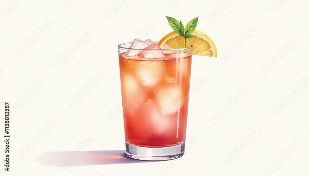 Refreshing summer cocktail with a bright citrus twist and elegant presentation Refreshing summer cocktail with a bright citrus twist and elegant presentation