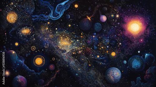 Cosmic Cartography: Galactic Map of Alien Civilizations