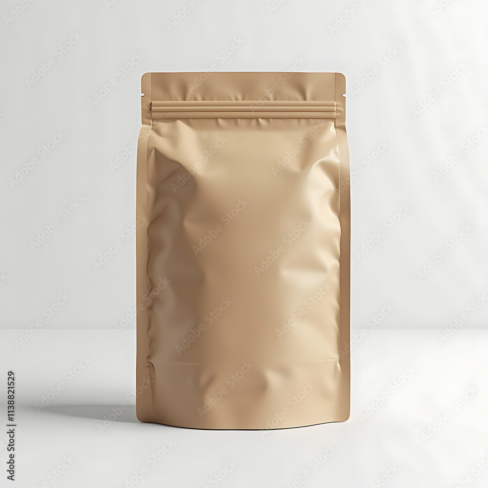 coffee bean bag mock-up for branding and packaging design coffee bean bag mock-up for branding and packaging design