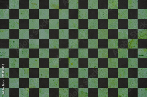 Japanese checkered pattern background. Illustration of traditional Japanese pattern designed in modern style with marble texture.