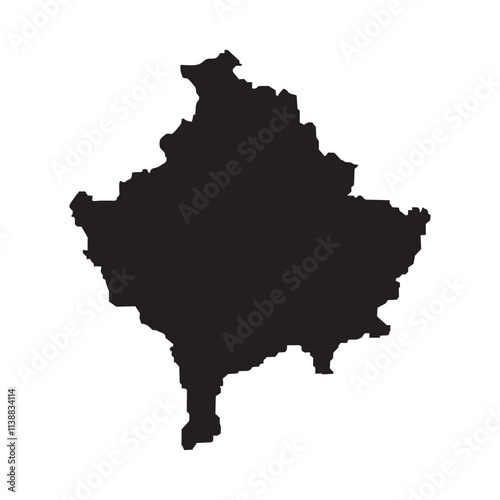 Kosovo Map Icon