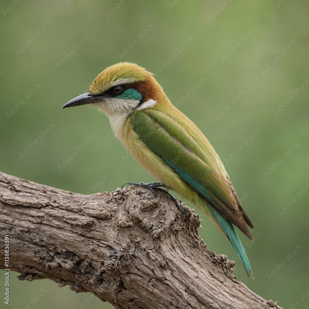 Obraz premium White-throated Bee-eater