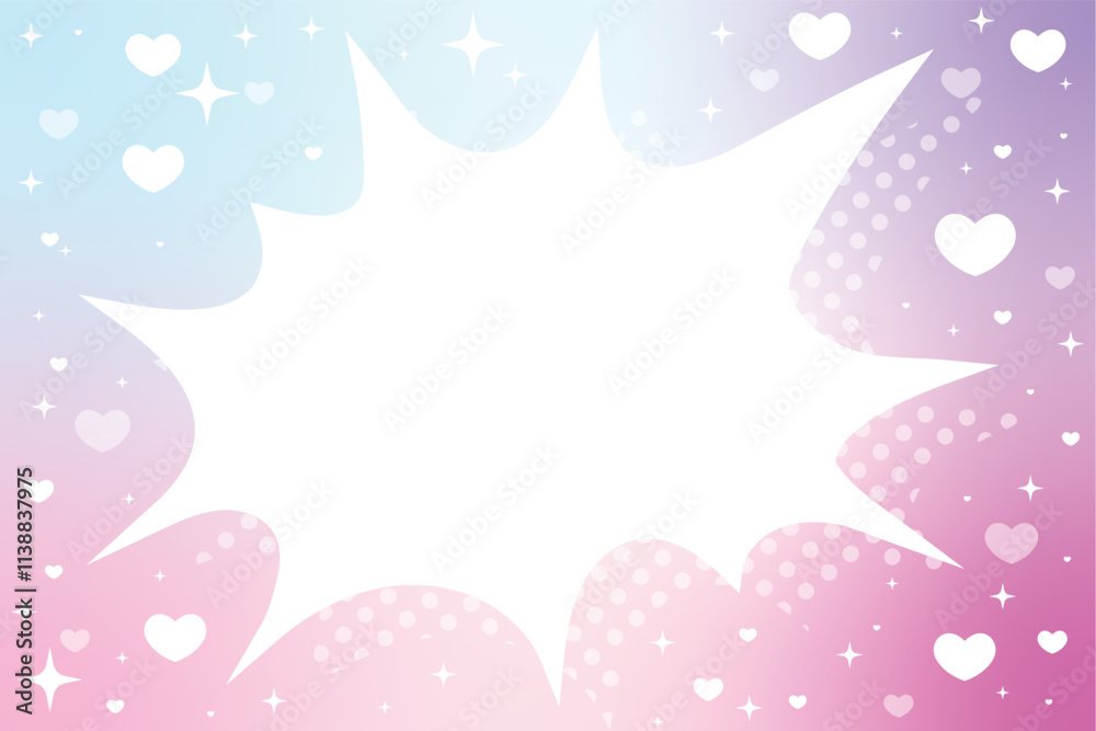 Heart Colorful. pop art, valentines, dream illustration rainbow fantasy, background Heart Colorful. pop art, valentines, dream illustration rainbow fantasy, background
