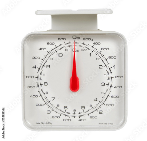 Tapety artystyczne Old scale weights isolated
