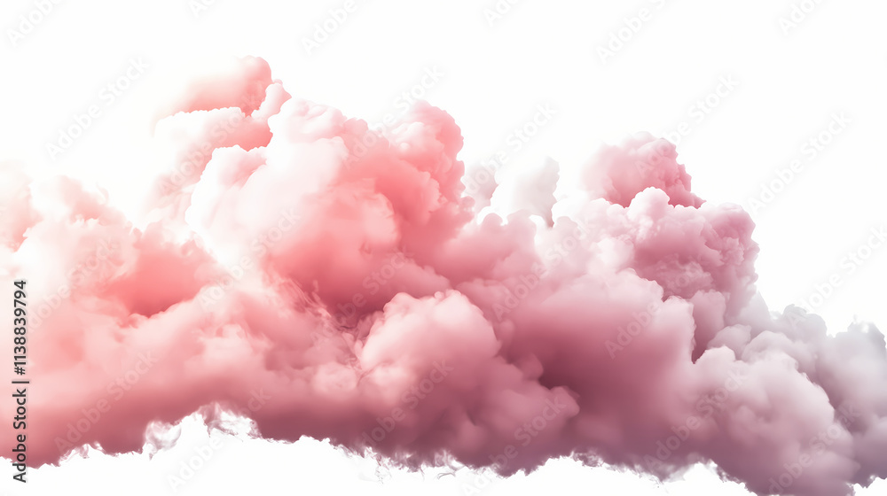 Cloud background with a pastel colour isolated with white highlights, png. Diaphanous. Illustration Cloud background with a pastel colour isolated with white highlights, png. Diaphanous. Illustration