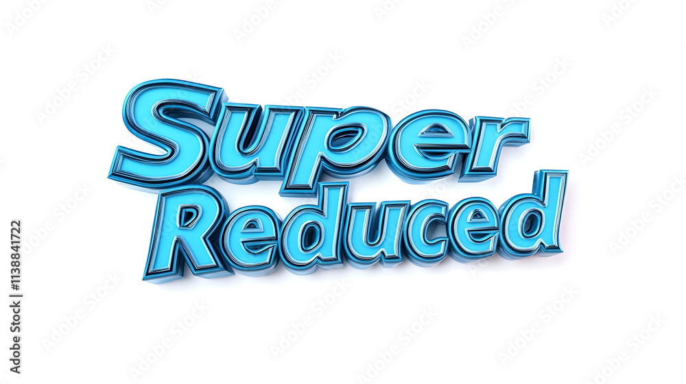 Super Reduced Bold Blue Text on White Background
Super Reduced Bold Blue Text on White Background