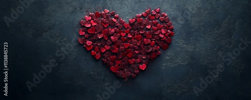 Valentine heart background