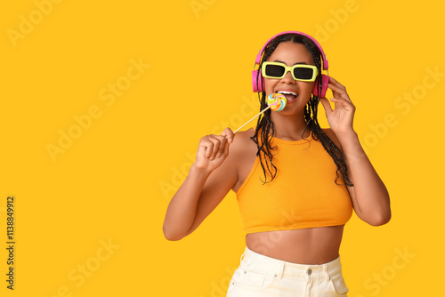 Happy young african america...