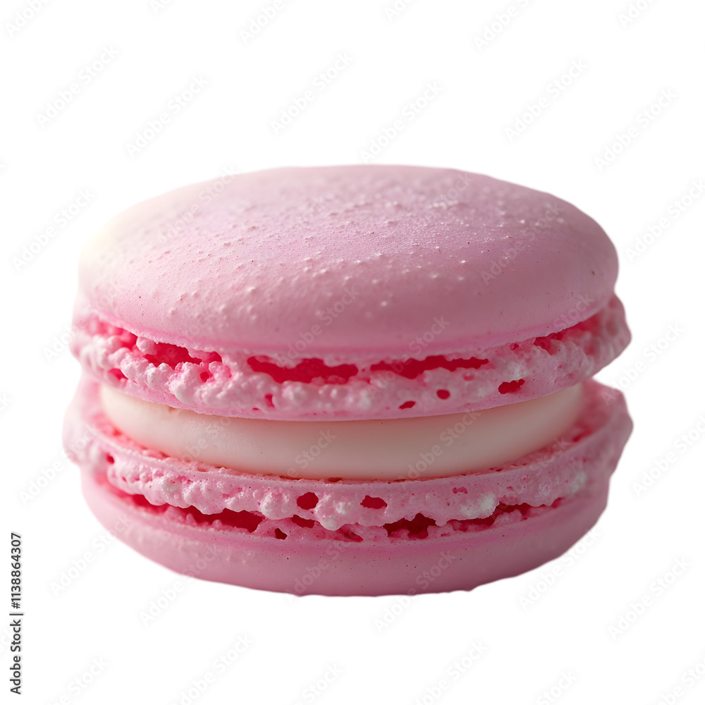Pink Macaron Pastry Delicious French Dessert Sweet Treat Closeup Bakery Food Photograph Pink Macaron Pastry Delicious French Dessert Sweet Treat Closeup Bakery Food Photograph