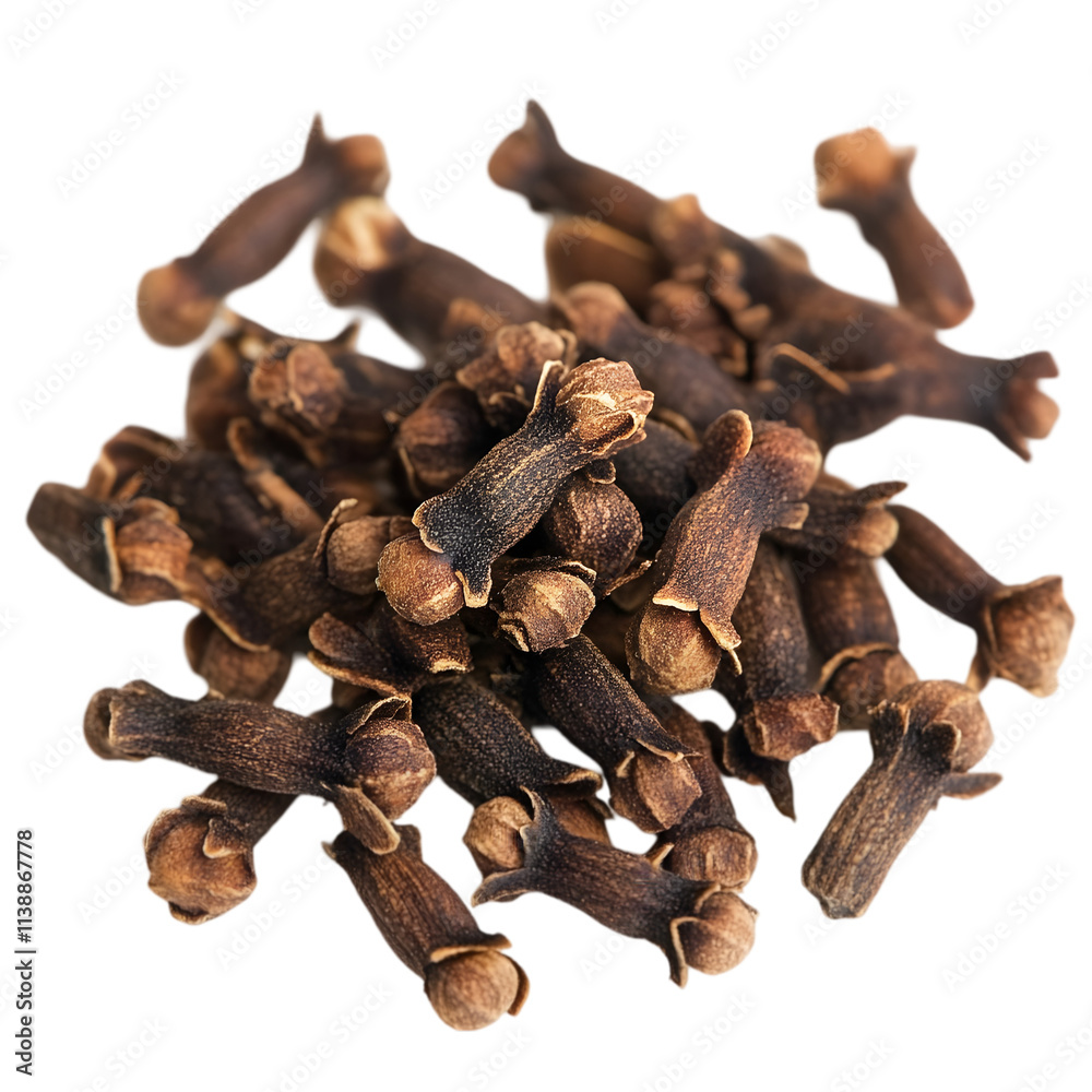 Aromatic Cloves Spice Heap  Culinary Ingredient  Dried Buds  Cooking  Flavor  Fragrant  Se