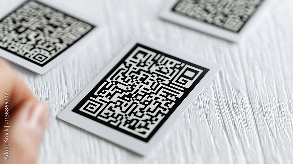 Scanning QR codes on cards for inventory management and tracking Scanning QR codes on cards for inventory management and tracking