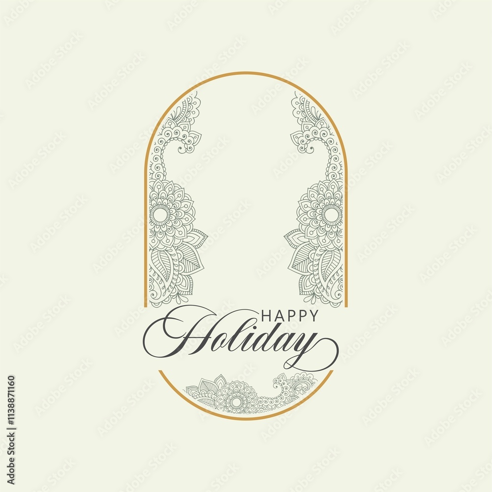 Happy Holydays hand Lettering Inscription , Happy New Year Greeting Card, banner. vector Happy Holydays hand Lettering Inscription , Happy New Year Greeting Card, banner. vector