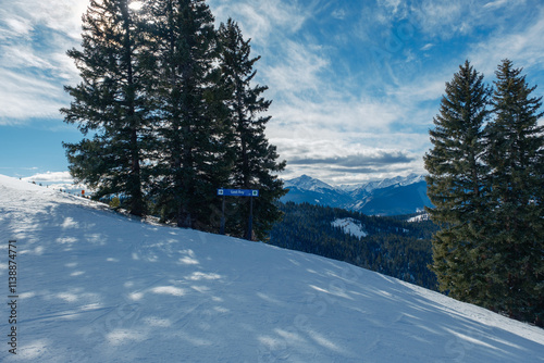 vail ski resort in rocky mountains